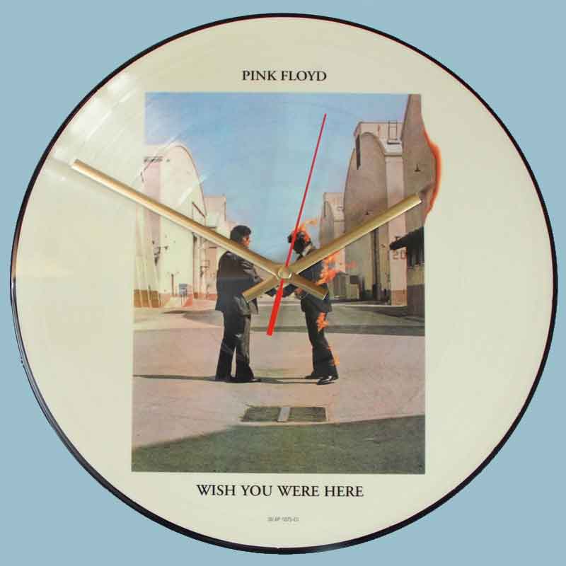 Pink Floyd Wish You Were Here Vinyl Clocks Pink Floyd Wish You Were Here Vinyl Clocks